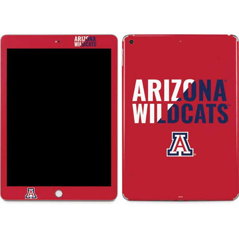 University of Arizona Wildcats Logo Split Red Apple iPad Skin