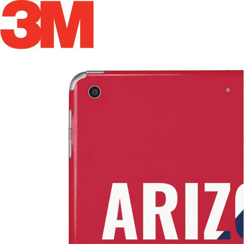 University of Arizona Wildcats Logo Split Red Apple iPad Skin