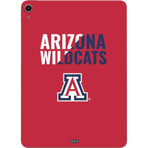 University of Arizona Wildcats Logo Split Red Apple iPad Air Skin