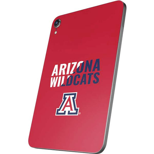 University of Arizona Wildcats Logo Split Red Apple iPad Mini Skin