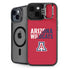 University of Arizona Wildcats Logo Split Red iPhone 13 Kickstand Case