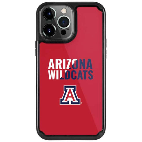 University of Arizona Wildcats Logo Split Red iPhone Cases