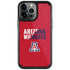 University of Arizona Wildcats Logo Split Red iPhone Cases