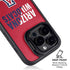 University of Arizona Wildcats Logo Split Red iPhone 14 Pro Max Kickstand Case