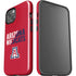 University of Arizona Wildcats Logo Split Red iPhone 15 Impact Case