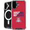 University of Arizona Wildcats Logo Split Red iPhone 16 MagSafe Case