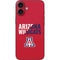 University of Arizona Wildcats Logo Split Red iPhone 16 Plus Skin