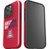 University of Arizona Wildcats Logo Split Red iPhone 16 Pro Impact Case