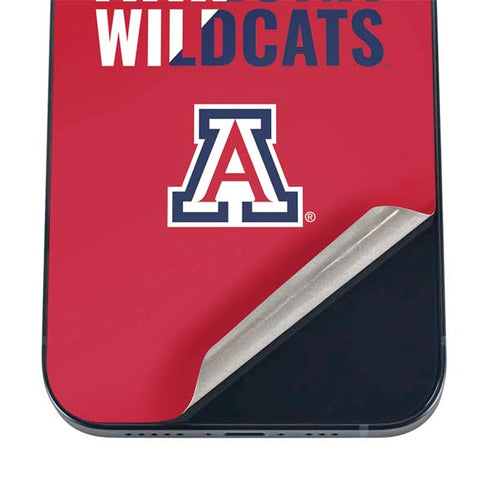 University of Arizona Wildcats Logo Split Red iPhone 16 Skin