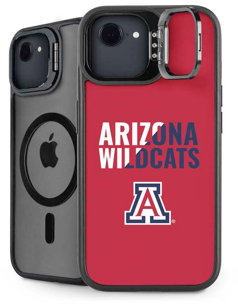 University of Arizona Wildcats Logo Split Red iPhone 16e Kickstand Case