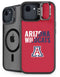 University of Arizona Wildcats Logo Split Red iPhone 16e Kickstand Case