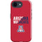 University of Arizona Wildcats Logo Split Red iPhone 16e Impact Case