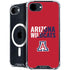 University of Arizona Wildcats Logo Split Red iPhone 16e MagSafe Case