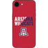 University of Arizona Wildcats Logo Split Red iPhone 16e Skin