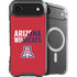 University of Arizona Wildcats Logo Split Red iPhone 17 Air MagSafe Case
