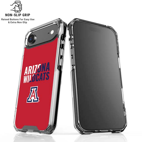University of Arizona Wildcats Logo Split Red iPhone 17 Air MagSafe Case