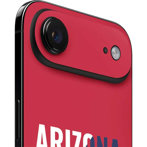 University of Arizona Wildcats Logo Split Red iPhone 17 Air Skin
