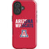 University of Arizona Wildcats Logo Split Red iPhone 17 Impact Case
