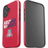 University of Arizona Wildcats Logo Split Red iPhone 17 Impact Case