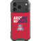 University of Arizona Wildcats Logo Split Red iPhone 17 Pro Clear Case