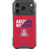 University of Arizona Wildcats Logo Split Red iPhone 17 Pro Clear Case