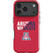 University of Arizona Wildcats Logo Split Red iPhone 17 Pro Impact Case