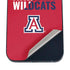 University of Arizona Wildcats Logo Split Red iPhone 17 Pro Skin