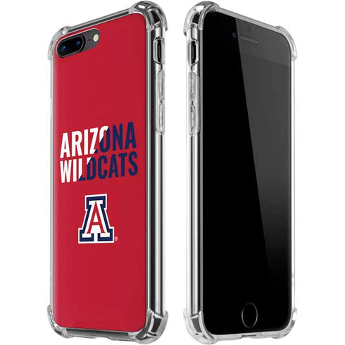 University of Arizona Wildcats Logo Split Red iPhone Cases