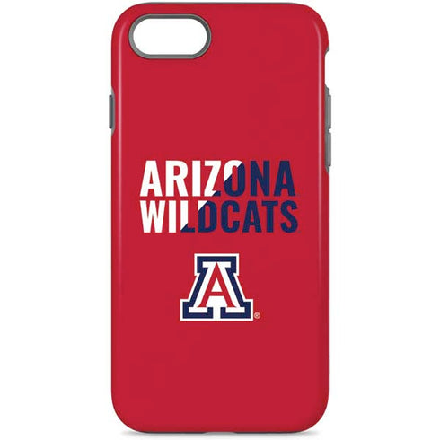 University of Arizona Wildcats Logo Split Red iPhone Cases