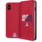 University of Arizona Wildcats Logo Split Red iPhone 8 Folio Case