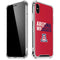 University of Arizona Wildcats Logo Split Red iPhone X/XS Clear Case