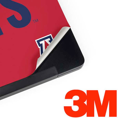University of Arizona Wildcats Logo Split Red Dell Latitude Skin