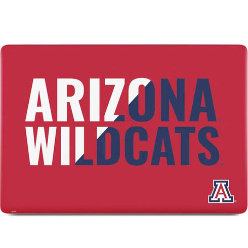 University of Arizona Wildcats Logo Split Red MacBook Skins