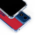 University of Arizona Wildcats Logo Split Red Moto G 5G (2024) Clear Case
