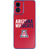 University of Arizona Wildcats Logo Split Red Moto G Play 4G (2024) Skin