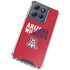 University of Arizona Wildcats Logo Split Red Moto G Play 5G (2025) Clear Case
