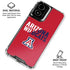 University of Arizona Wildcats Logo Split Red Moto G Power 5G (2024) Clear Case