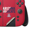 University of Arizona Wildcats Logo Split Red Nintendo Switch 2 (2025) Joy-Con Controller Skin