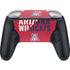 University of Arizona Wildcats Logo Split Red Nintendo Switch 2 (2025) Pro Controller Skin