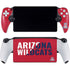 University of Arizona Wildcats Logo Split Red PlayStation Portal Remote Player Skin