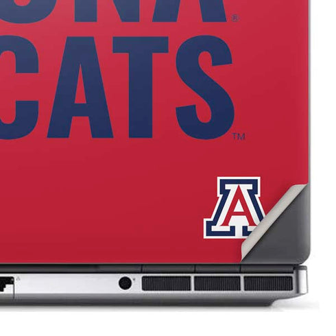 University of Arizona Wildcats Logo Split Red Dell Precision Skin