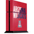 University of Arizona Wildcats Logo Split Red PlayStation PS4 Skins