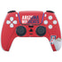 University of Arizona Wildcats Logo Split Red PS5 Pro Disk Bundle Skin