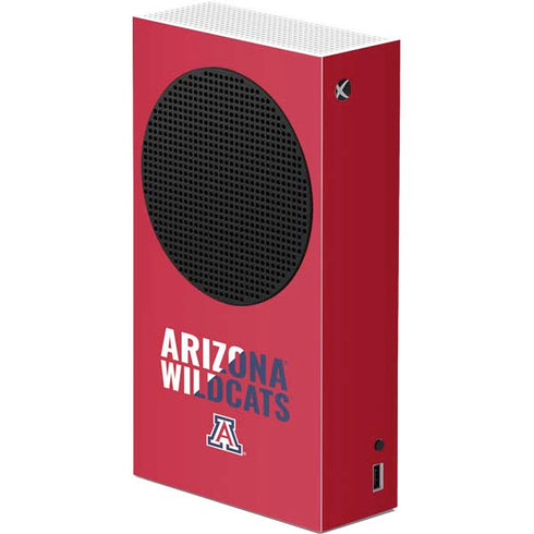 University of Arizona Wildcats Logo Split Red Xbox Series S Skins