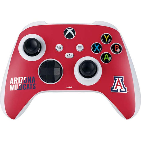 University of Arizona Wildcats Logo Split Red Xbox Series S Skins