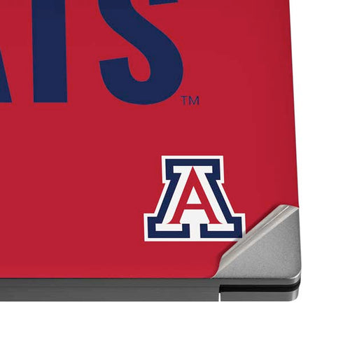 University of Arizona Wildcats Logo Split Red Dell XPS Skin