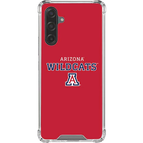 University of Arizona Wildcats Red Galaxy A17 Clear Case