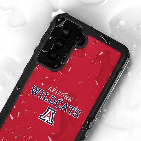 University of Arizona Wildcats Red Galaxy S24 Plus Waterproof Case