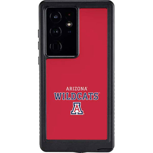 University of Arizona Wildcats Red Galaxy S24 Ultra Waterproof Case