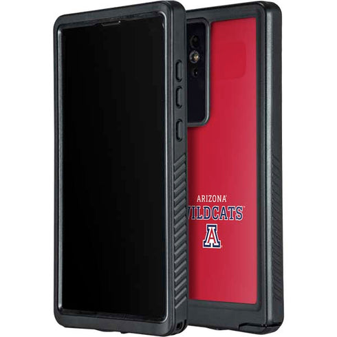 University of Arizona Wildcats Red Galaxy S24 Ultra Waterproof Case